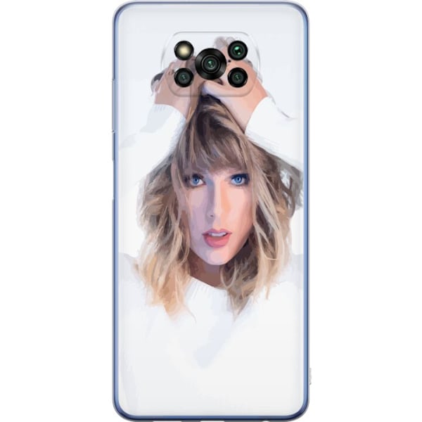 Xiaomi Poco X3 Pro Gjennomsiktig deksel Taylor Swift