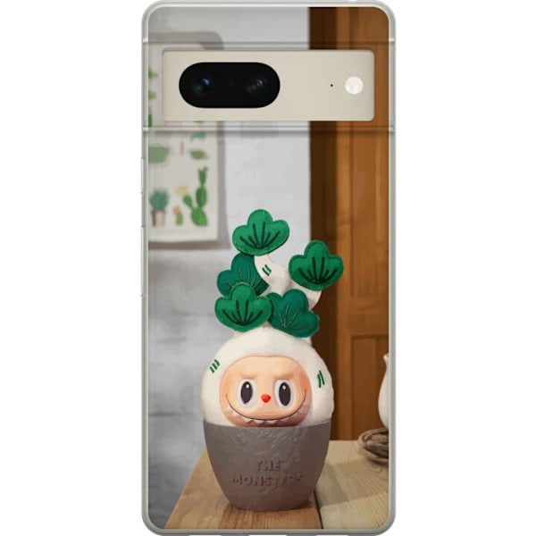 Google Pixel 7 Genomskinligt Skal THE MONSTERS Naughty Plants