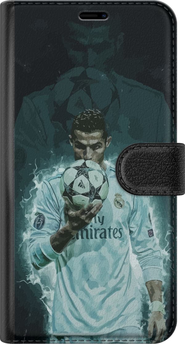 Kompatibelt Plånboksfodral till Apple iPhone X Ronaldo - 7