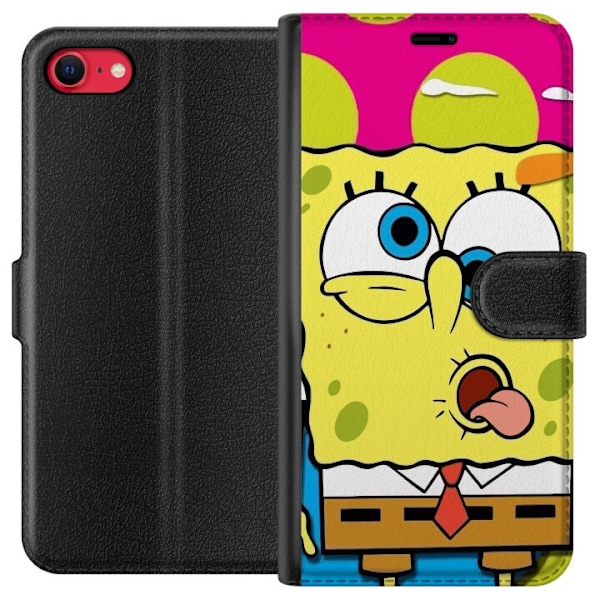 Apple iPhone 16e Lommeboketui SpongeBob SquarePants