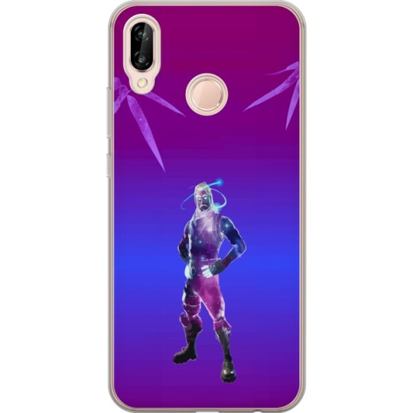 Huawei P20 lite Genomskinligt Skal Fortnite - Galaxy