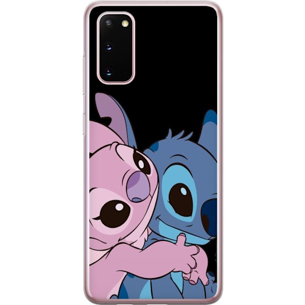 Samsung Galaxy S20 Läpinäkyvä kuori Lilo & Stitch