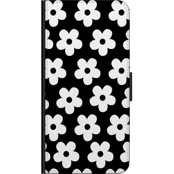 Kompatibel Tegnebogsetui til Samsung Galaxy A03s Blomster