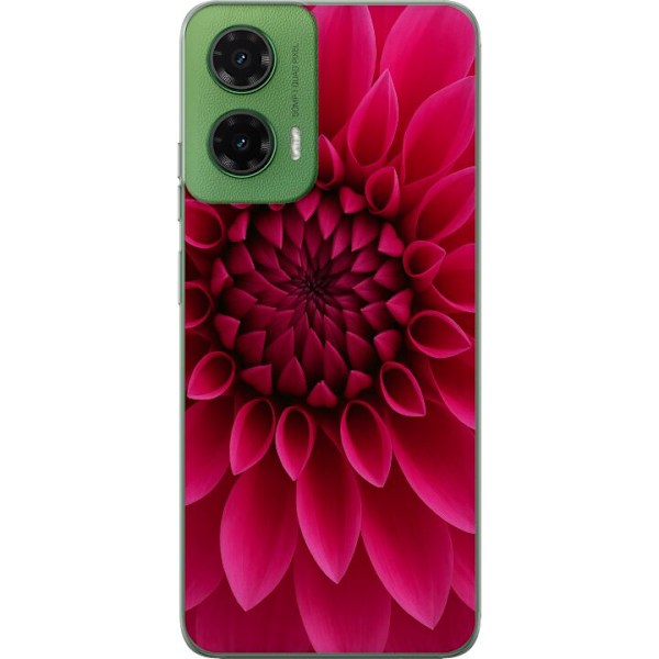 Motorola Moto G35 Genomskinligt Skal Rosecore