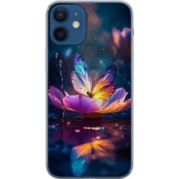 Kompatibelt Mobildeksel til Apple iPhone 12 mini Butterfly