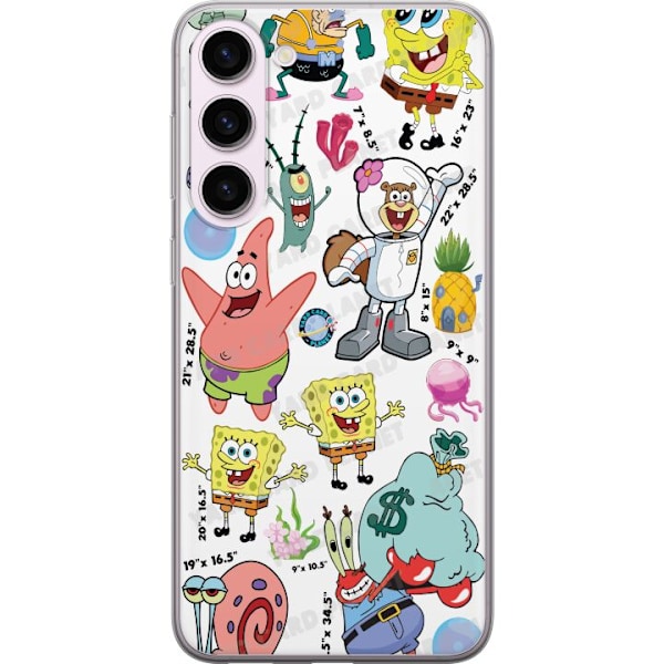 Samsung Galaxy S23+ Gennemsigtig cover SpongeBob SquarePants