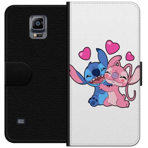 Samsung Galaxy Note 4 Lompakkokotelo Lilo & Stitch