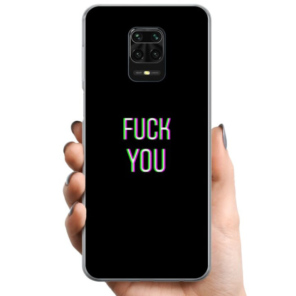 Xiaomi Redmi Note 9 Pro TPU Mobilskal FUCK YOU *