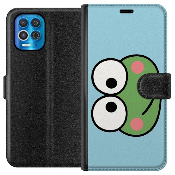 Motorola Edge S Lommeboketui Keroppi Smile