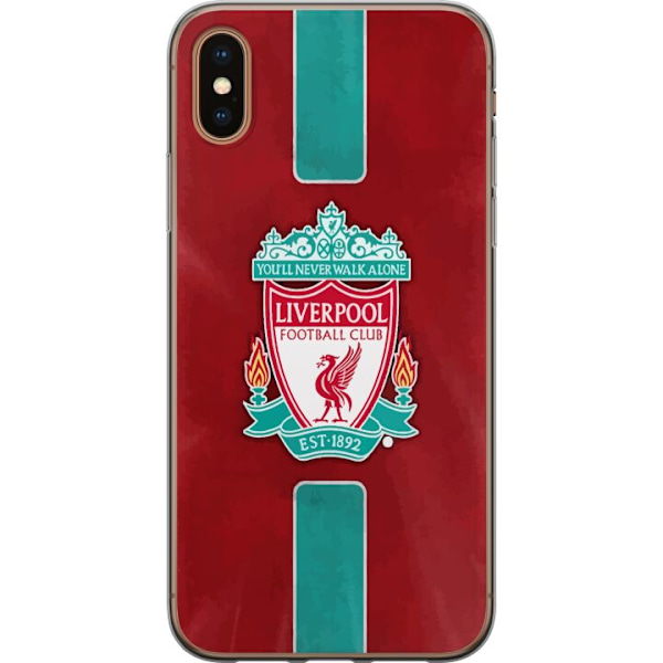 Apple iPhone XS Max Gjennomsiktig deksel Liverpool FC - Klassi