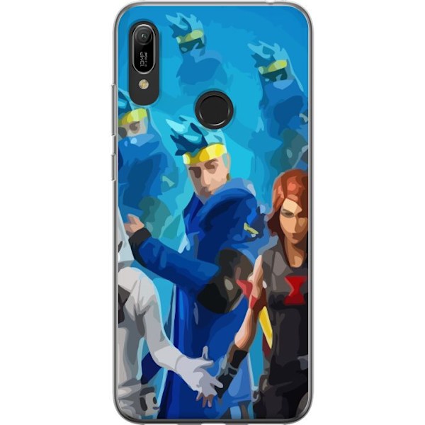 Huawei Y6 (2019) Läpinäkyvä kuori Fortnite