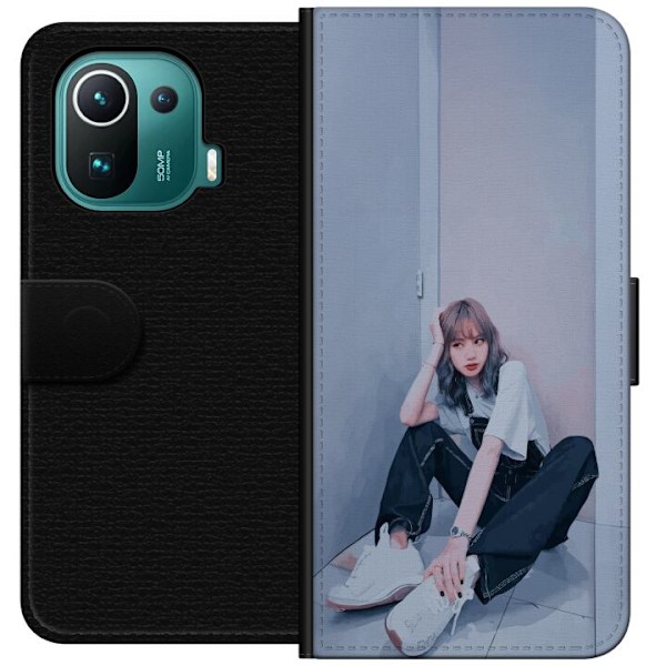 Xiaomi Mi 11 Pro Plånboksfodral Lisa from Blackpink – K-pop Style Icon