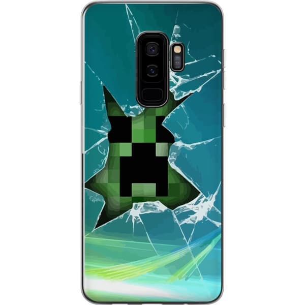 Kompatibelt Mobildeksel til Samsung Galaxy S9+ MineCraft