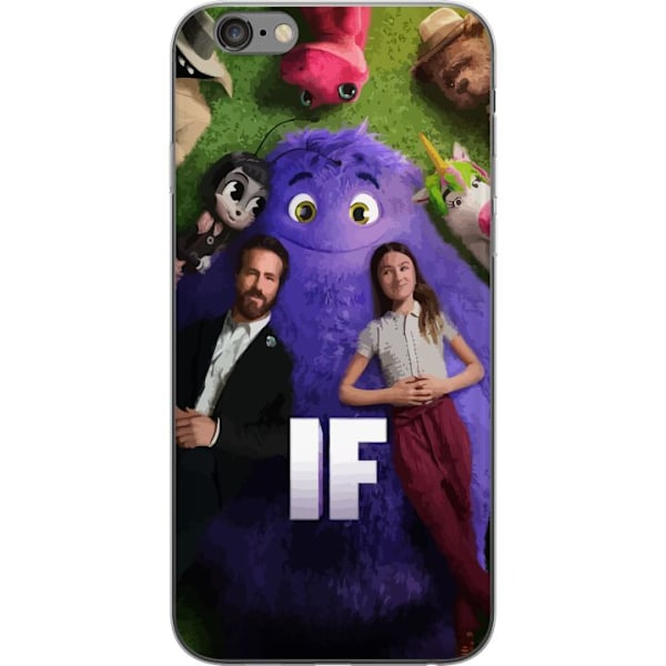 Apple iPhone 6 Plus Läpinäkyvä kuori IF: Låtsaskompisar