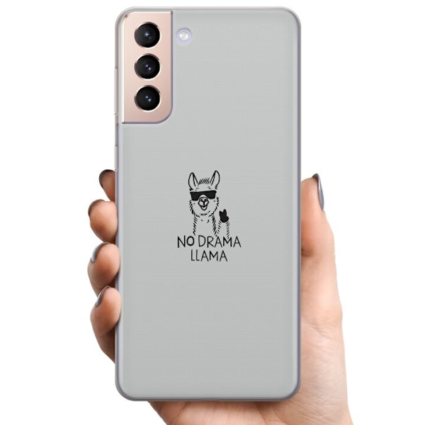 Samsung Galaxy S21 TPU Mobilskal No Drama Lama