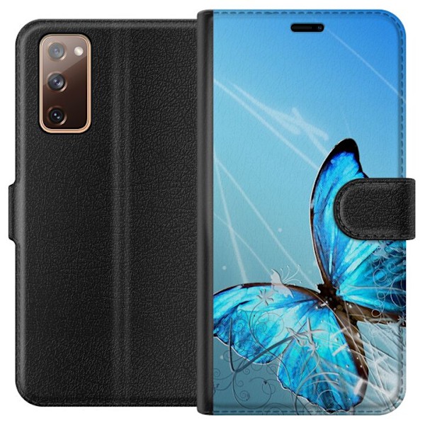 Samsung Galaxy S20 FE Tegnebogsetui Sommerfugl