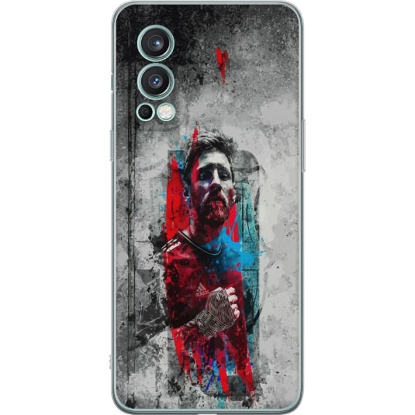 OnePlus Nord 2 5G Gennemsigtig cover Messi