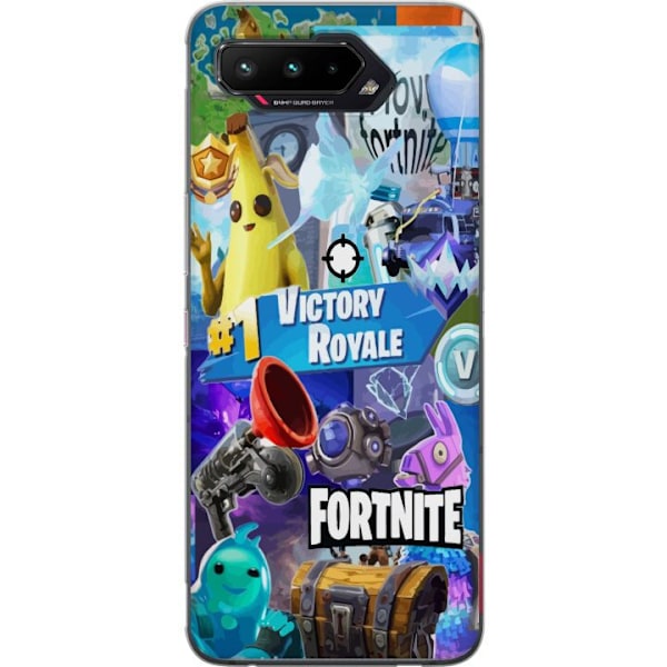 Asus ROG Phone 5 Gennemsigtig cover Fortnite