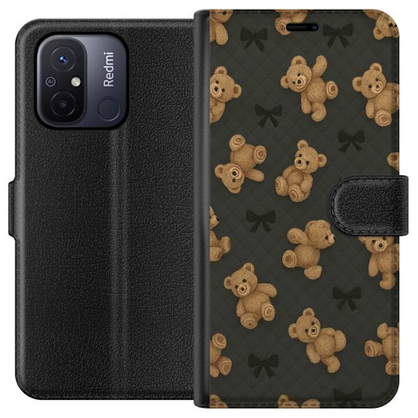 Xiaomi Redmi 12C Lommeboketui Teddy Klemmer