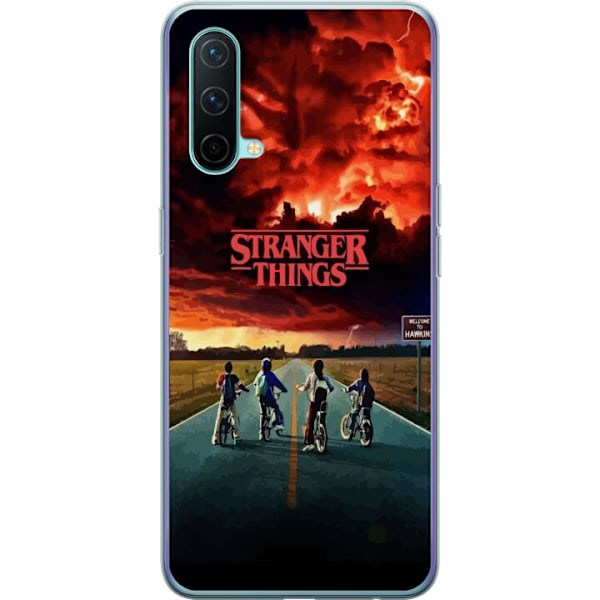 OnePlus Nord CE 5G Genomskinligt Skal Stranger Things