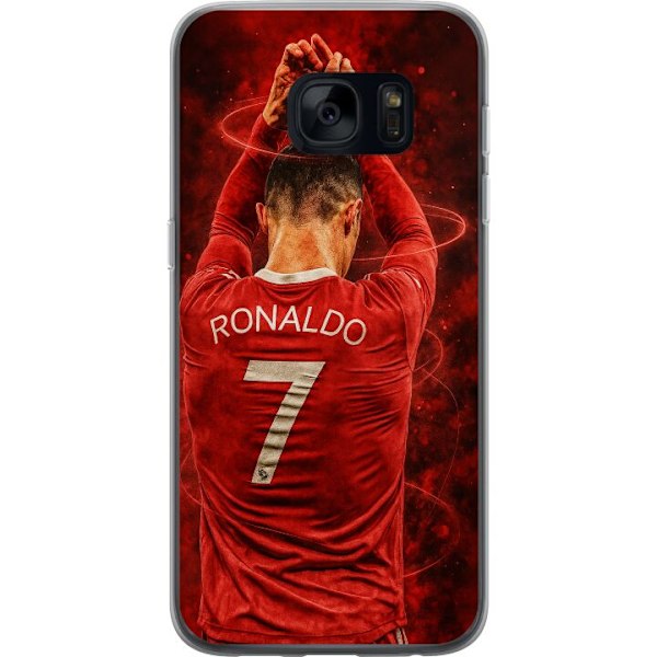Samsung Galaxy S7 Läpinäkyvä kuori Ronaldo