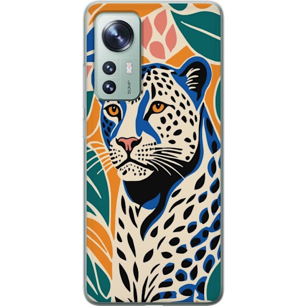 Xiaomi 12 Gjennomsiktig deksel Majestetisk Leopard