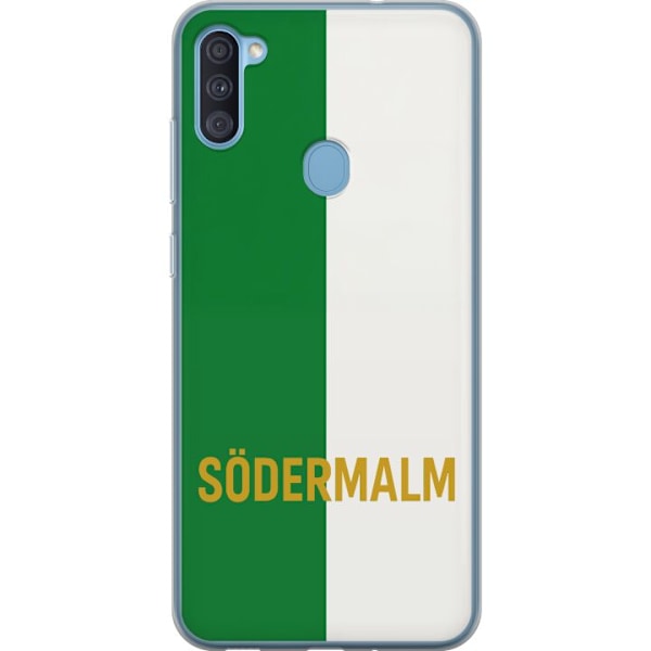 Samsung Galaxy A11 Läpinäkyvä kuori Södermalm - jalkapallo