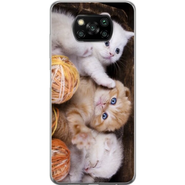 Xiaomi Poco X3 NFC Gennemsigtig cover Katte