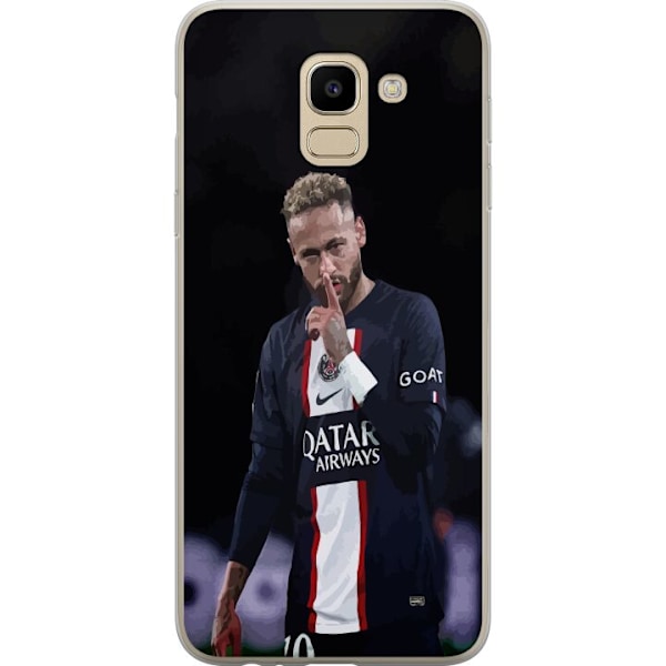 Samsung Galaxy J6 Läpinäkyvä kuori Neymar