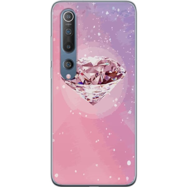 Xiaomi Mi 10 5G Gennemsigtig cover Glitter Diamant
