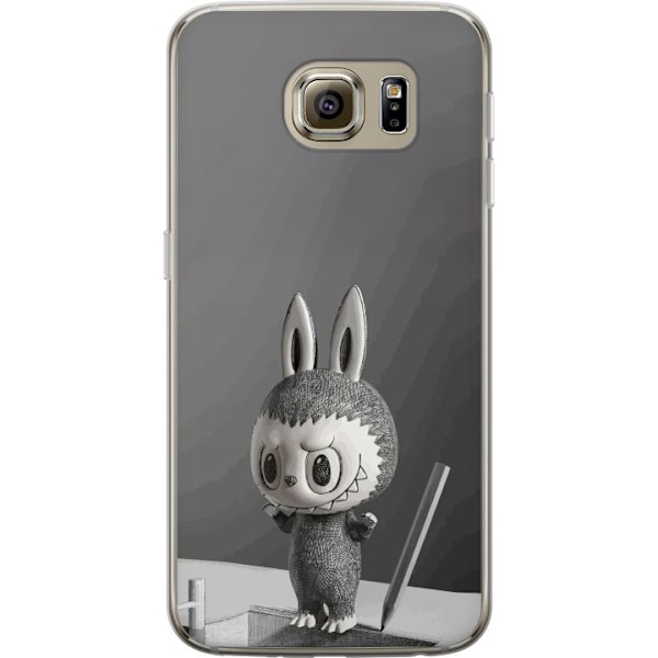 Samsung Galaxy S6 Läpinäkyvä kuori Pop Mart MEGA LABUBU LABUBU Sketch 1000%