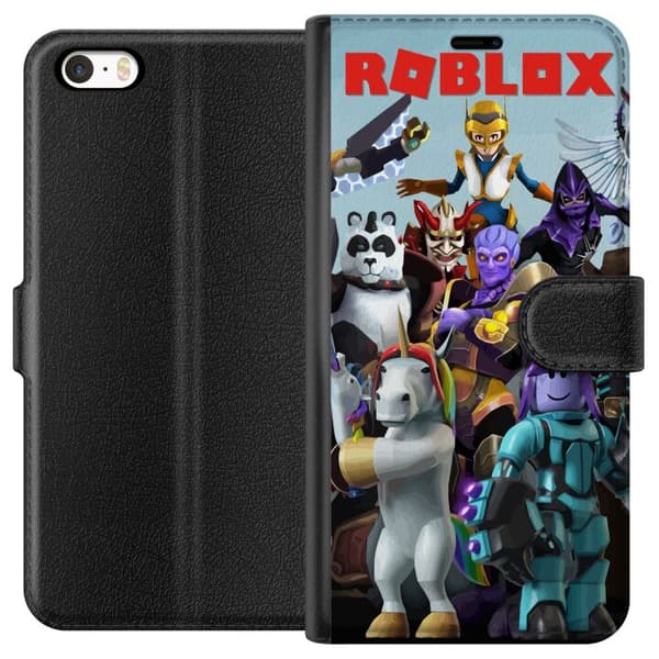 Kompatibelt Plånboksfodral till Apple iPhone SE (2016) Roblox