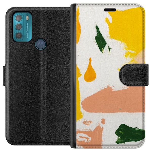 Motorola Moto G50 Lompakkokotelo Muoviton Chic