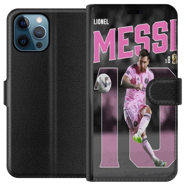 Apple iPhone 12 Pro Plånboksfodral Lionel Messi - Rosa