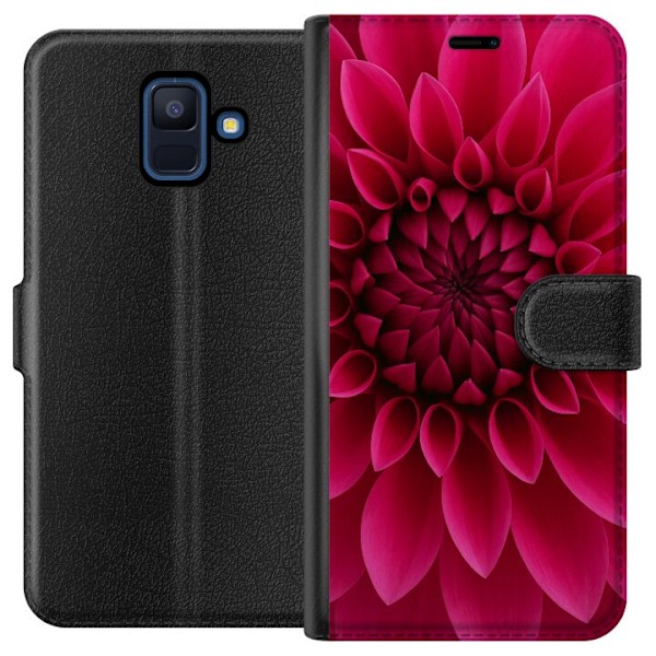 Samsung Galaxy A6 (2018) Tegnebogsetui Rosecore