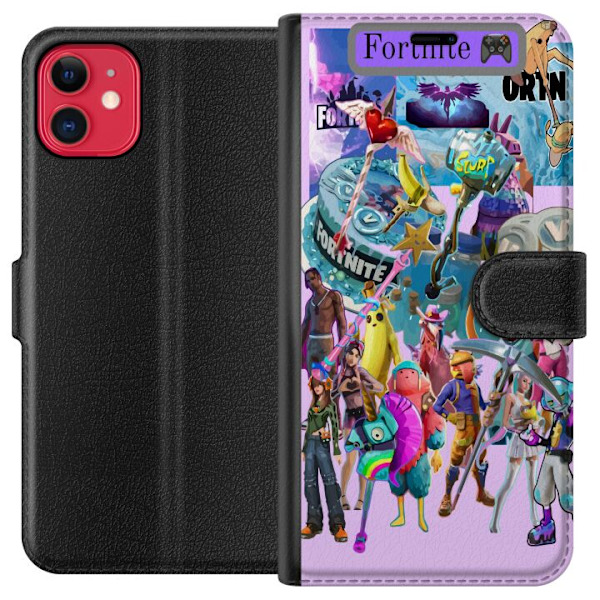 Apple iPhone 11 Tegnebogsetui Fortnite