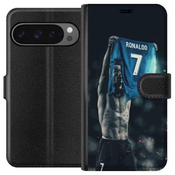 Google Pixel 9 Pro XL Lompakkokotelo Cristiano Ronaldo