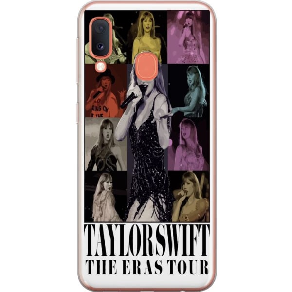 Samsung Galaxy A20e Gennemsigtig cover Taylor Swift