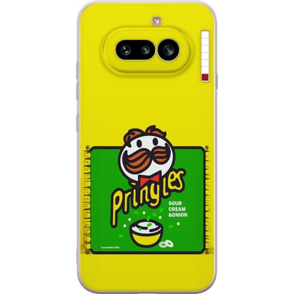 Kompatibelt Mobilskal till Nothing Phone (4a) Pringles gul