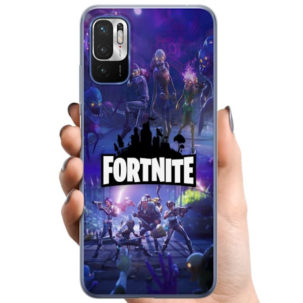 Xiaomi Redmi Note 10 5G TPU Mobilskal Fortnite Gaming