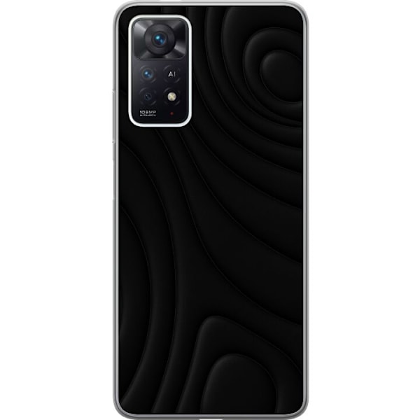 Xiaomi Redmi Note 11 Pro Läpinäkyvä kuori Tummat Aallot