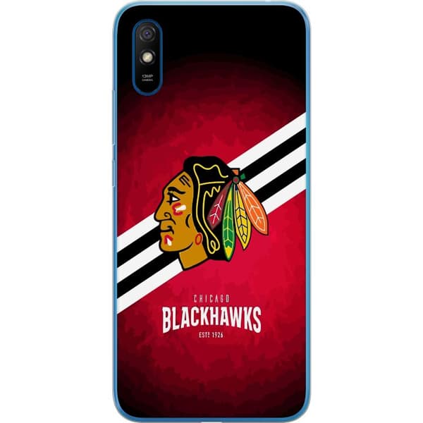 Kompatibel Mobilcover til Xiaomi Redmi 9A Chicago Blackhawks (NHL)