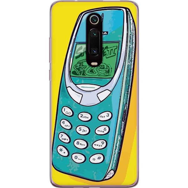 Xiaomi Mi 9T Pro  Gjennomsiktig deksel Nokia 3310, Snake 2, be