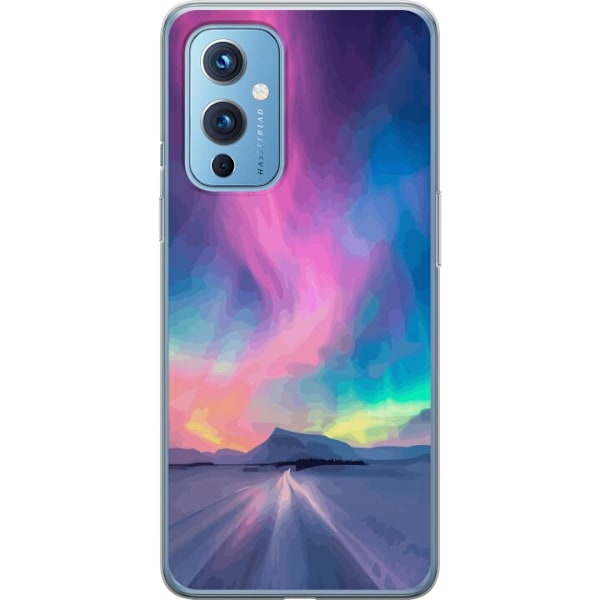 OnePlus 9 Gjennomsiktig deksel Nordlys