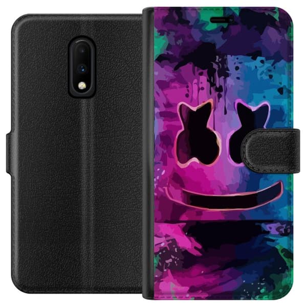Yhteensopiva Lompakkokotelo OnePlus 7 Marshmello Fortnite
