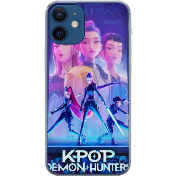 Kompatibelt Mobildeksel til Apple iPhone 12 mini Trendy KPop Demon Hunters dukkefigur