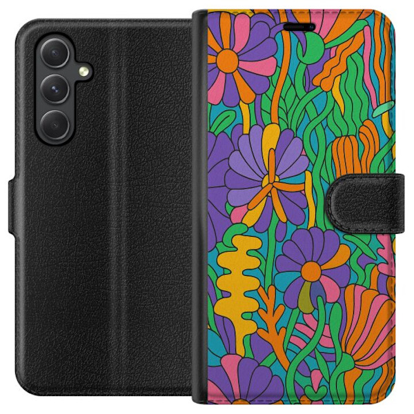 Samsung Galaxy A05s Tegnebogsetui Farveeksplosion