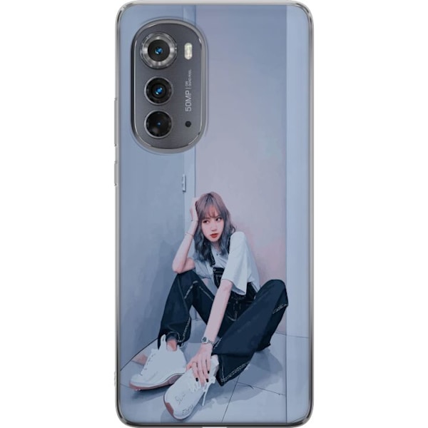 Motorola Edge (2022) Gjennomsiktig deksel Lisa from Blackpink