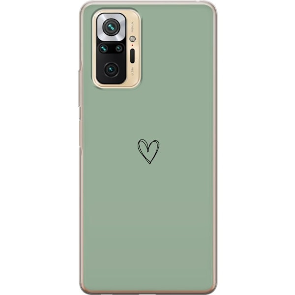Kompatibelt Mobildeksel til Xiaomi Redmi Note 10 Pro Hjerte