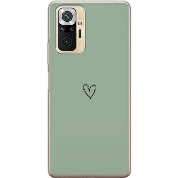 Kompatibelt Mobilskal till Xiaomi Redmi Note 10 Pro Hjärta